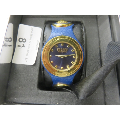 81 - Boxed Versus Versace Wrist Watch