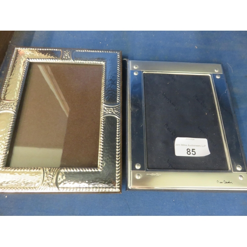 85 - Two Silver Photo Frames