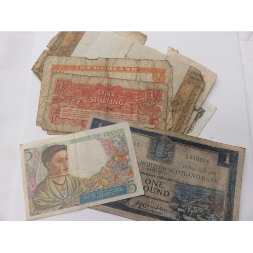 92 - Small quantity of Foreign Bank Notes