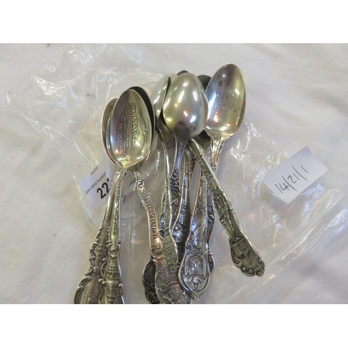 223 - Ten American Silver Spoons