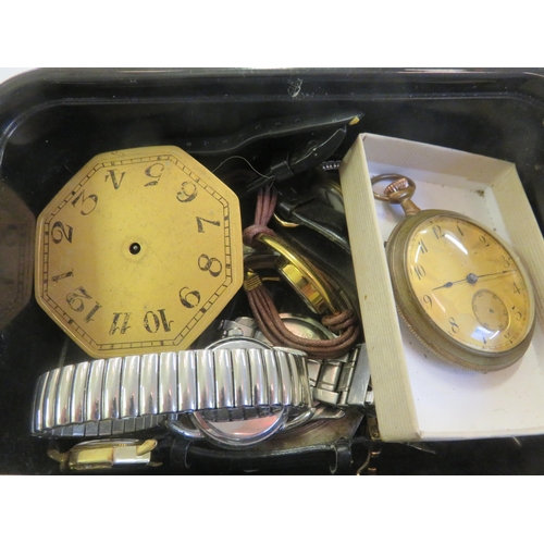 226 - Lot of Watches - Including Deco Pocket Watch etc