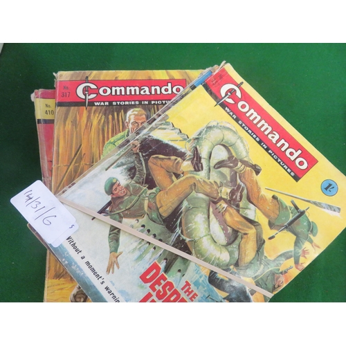 254 - Small quantity of Commando Comics