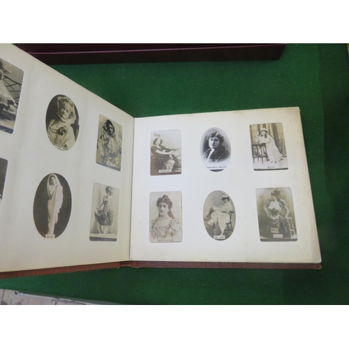 297 - Ogdens Album containing 144 Cards, Actresses, circa 1900