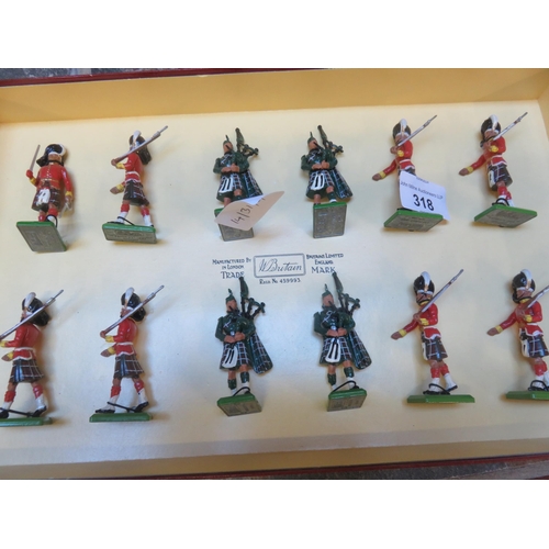 318 - 1985 Ltd. Issue Britains Seaforth Highlanders 72nd and 78th Foot Set