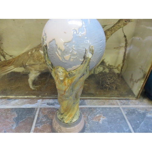 327 - Lladro 1978 Fifa World Cup Trophy Style Ornament