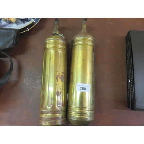 388 - Two Vintage Fire Extinguishers