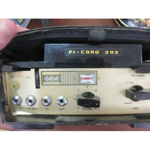 390 - Fi-Cord 202 Portable Cassette Player