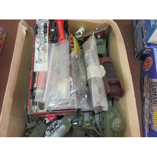 393 - Box of Assorted Loose Die Cast Vehicles