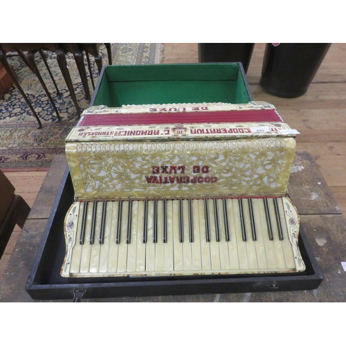 425 - Large Accordion and Case (Copratara)