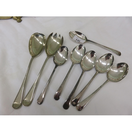 126 - Six Tablespoons and Salad Servers