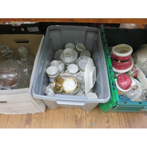 211 - Four boxes of Bric-a-Brac