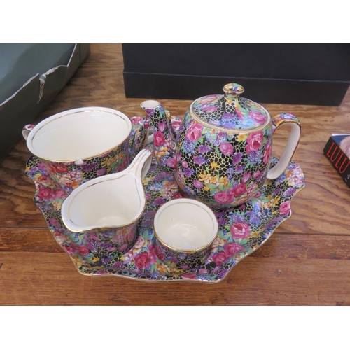 264 - Decorative Tea for One with Tray