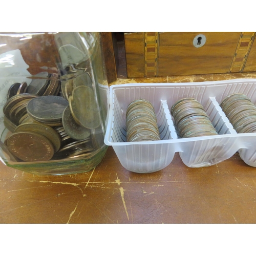 283 - Quantity of Pre-Decimal Pennies and Half-Pennies