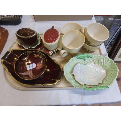 325 - Tray of Carlton Ware Pieces