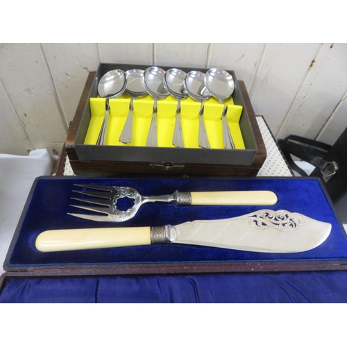 345 - Large Quantity Boxed Cutlery