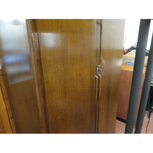 446 - Oak 2 door Wardrobe