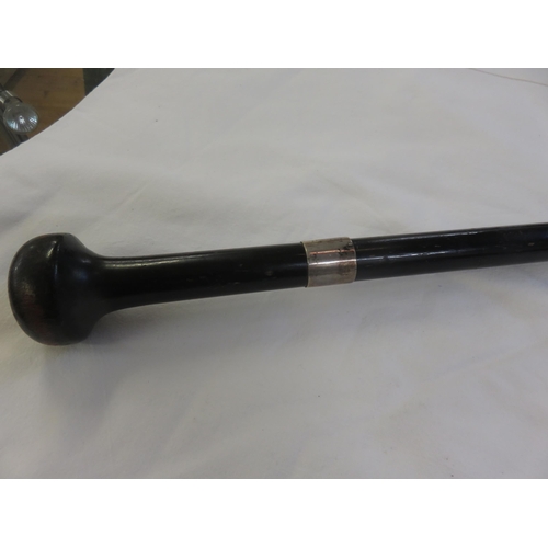 320A - Silver mounted Swagger Stick