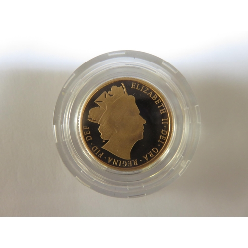 66 - Elizabeth II 2016 Proof Half Gold Sovereign