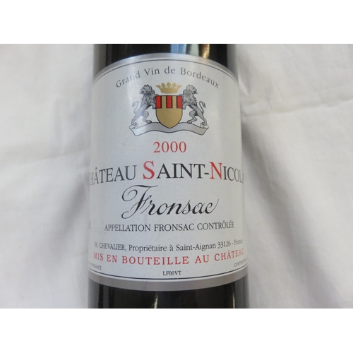 104 - 6 Bottles Chateau Saint-Nicolas Fronsac Year 2000