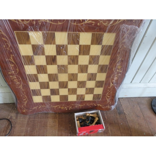 450 - Large Chess Board and pieces