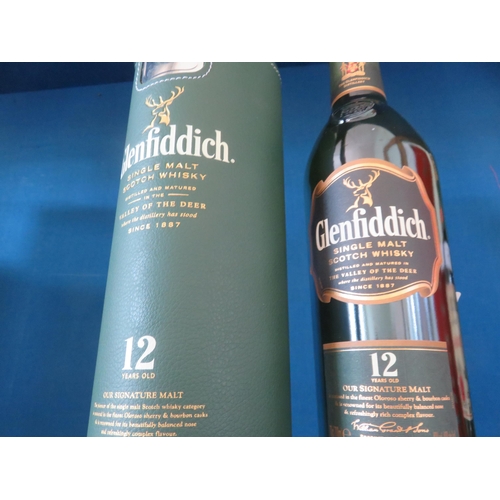 72 - Boxed Bottle of Glenfiddich 12 year old Single Malt