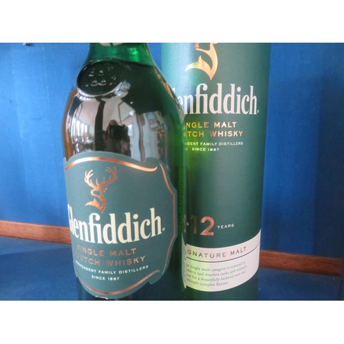 78 - Boxed Bottle Glenfiddich 12 year old single Malt