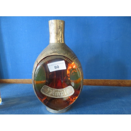 80 - Silver Cased Dimple whisky