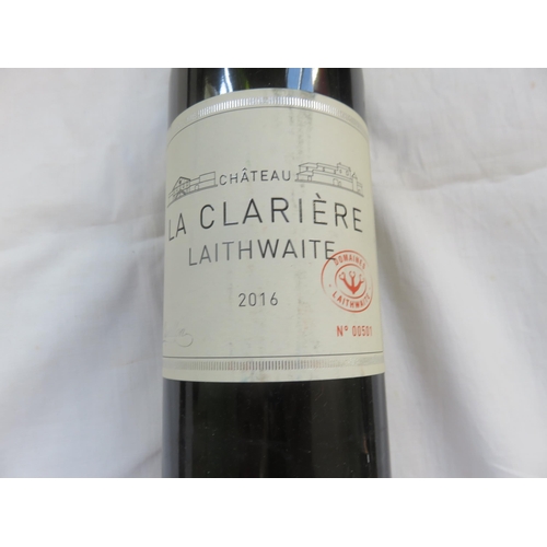 92 - 15 Bottles Chateau La Clariere Laithwaite 2016/2017