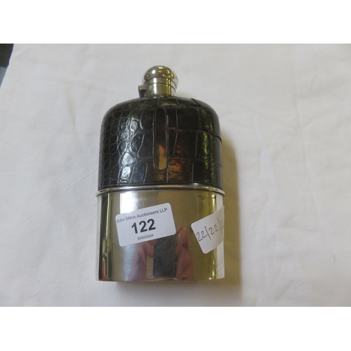 122 - Walker & Hall Hip Flask