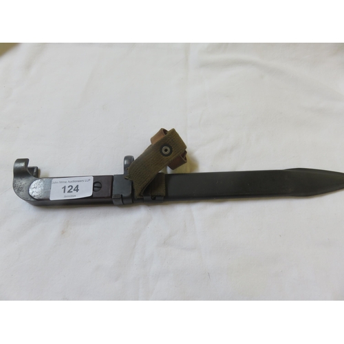 124 - Kalashnikov Bayonet and Scabbard