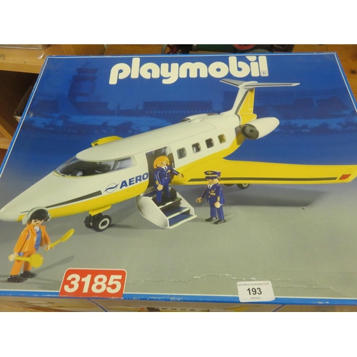 193 - Playmobil Boxed Jet Set