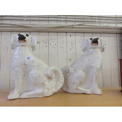 201 - Pair of Wally Dogs