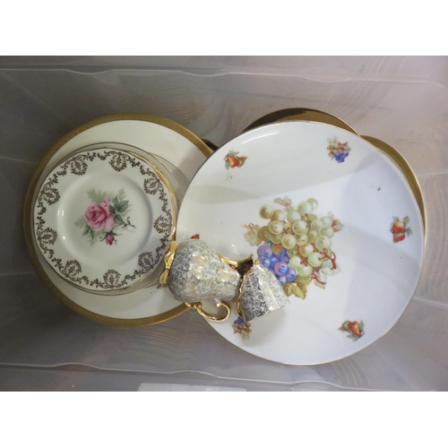 307 - Box with various Dinner Ware