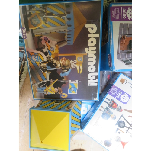 317 - Five Boxed Playmobil Castle and Knights Sets