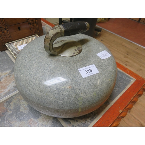 319 - Pair of Curling Stones