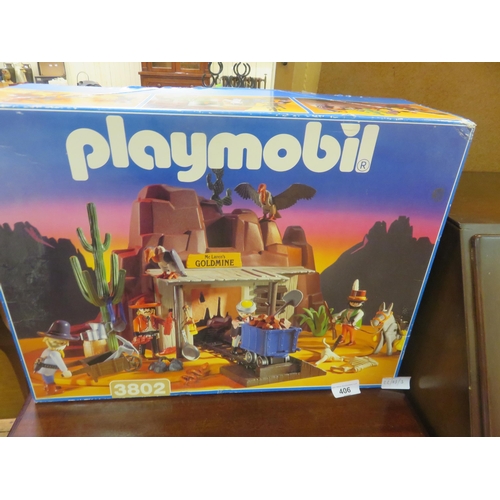 406 - Playmobil McLarens Goldmine Boxed Set