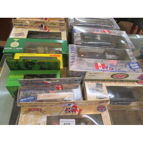 410 - Quantity of Solido Military Models