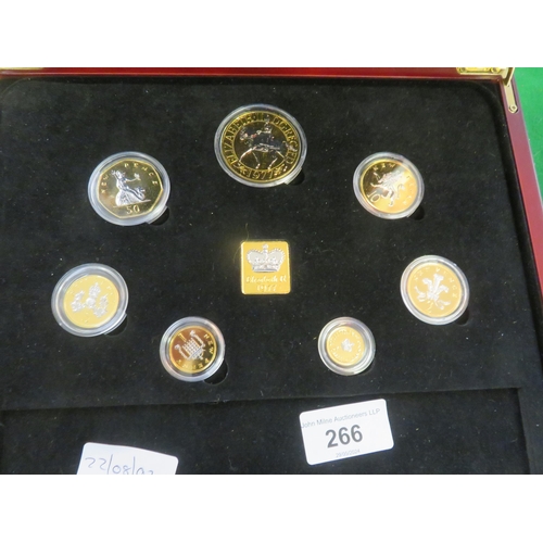 266 - Cased British Coins