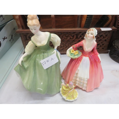 378A - Three Royal Doulton Ladies 