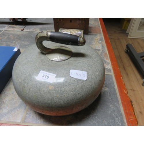 319 - Pair of Curling Stones