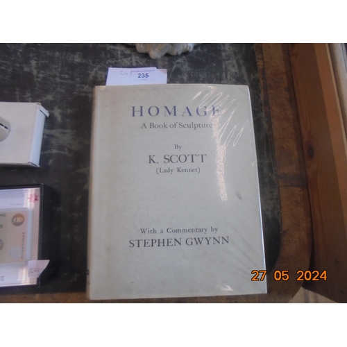 235 - One Vol Homage, A Book of Sculpture, ex. Library Edition