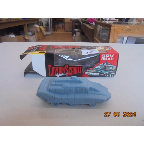 287 - Captain Scarlet SPV Soap Model Vehicle in Box