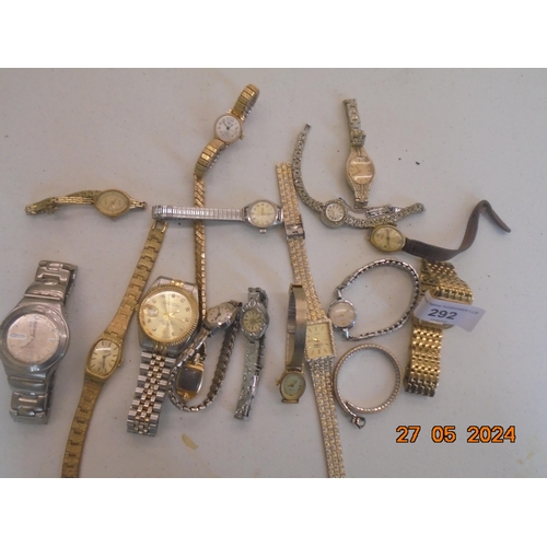 292 - Lot of Vintage Watches