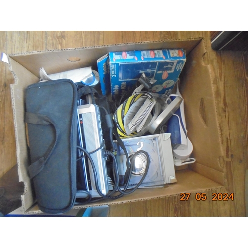 311 - Box of Electricals - CD, Portable TV's Radio etc