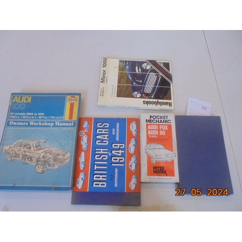 335 - British Cars of 1949, Four on Car Maintenance and Model Aero Engines