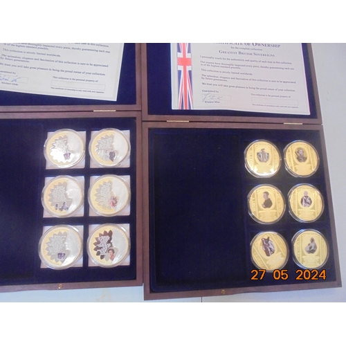 347 - Two Cased Royalty Coin Sets