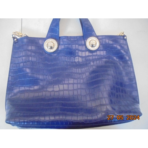 355 - Versace Jeans Blue Bag and Dustbag