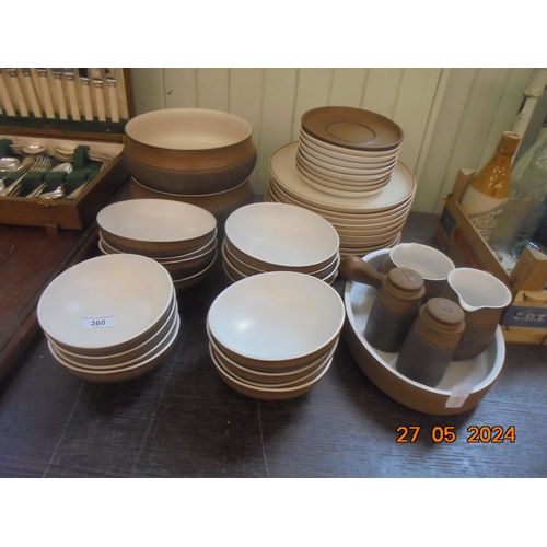 360 - Denby Dinner Service