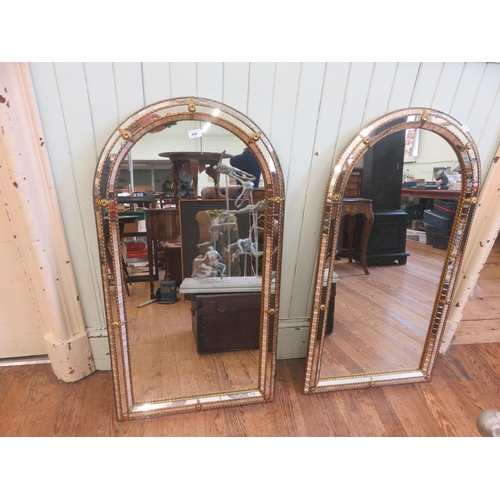 448 - Pair of Modern Gilt Framed Mirrors