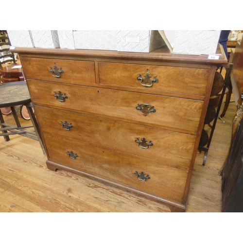 452 - Mahogany Chest of Drawers Three Long and Two short